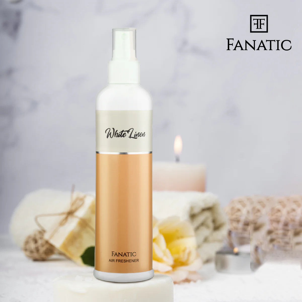 FANATIC WHITE LINEN AIR-FRESHNER (200ML)