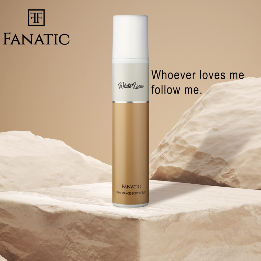 FANATIC WHITE LINEN DEO (150ML)